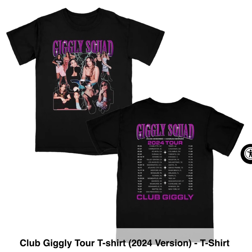 Giggly Squad Tour Tee